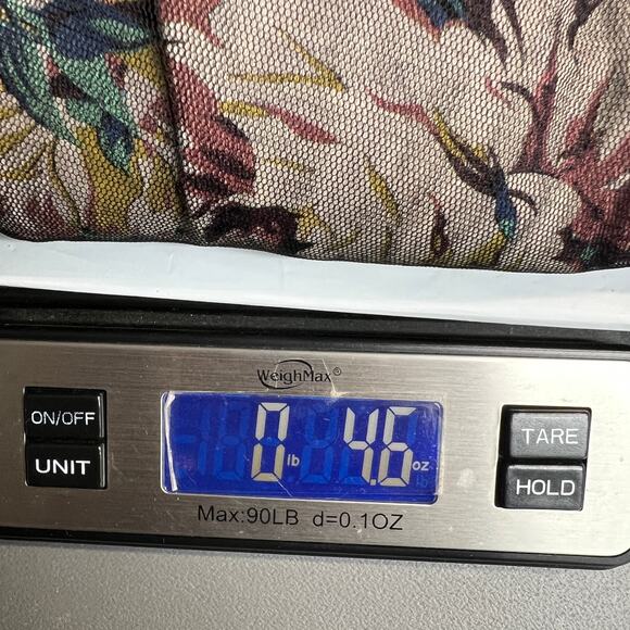 Eloista Early 2000s Retro Floral Mesh Womens Top Small Fairygoth Whimsigoth Chic - Picture 8 of 8